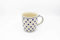 Bunzlauer Keramik 350 ml Becher, Teetasse Keramikbecher Kaffeepot Tasse, Ø9,3 cm, H9,7 cm,Handarbeit, Dekor 37