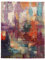 RugVista, Aruba, Teppich, Mittelflor, 200 x 250 cm, Rechteckiger, Modern, Oeko-Tex Standard 100, Polypropylene, Flur, Schlafzimmer, Küche, Wohnzimmer, Lila/Rosa, Dunkellila