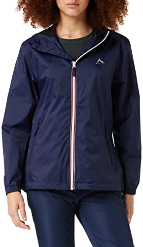 McKINLEY Veste de Pluie Kereol III Femme, Bleu (Navy Dark), L