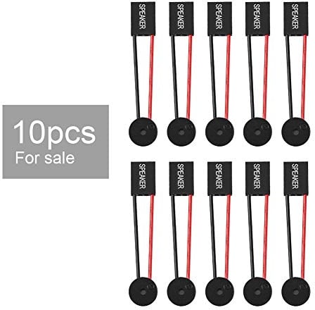Diyeeni Motherboard Speaker, 10pcs PC Computer Mainboard Speaker, Mainboard Summer Computerreparatur Zusätze, biegsam und haltbar