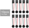 Diyeeni Motherboard Speaker, 10pcs PC Computer Mainboard Speaker, Mainboard Summer Computerreparatur Zusätze, biegsam und haltbar