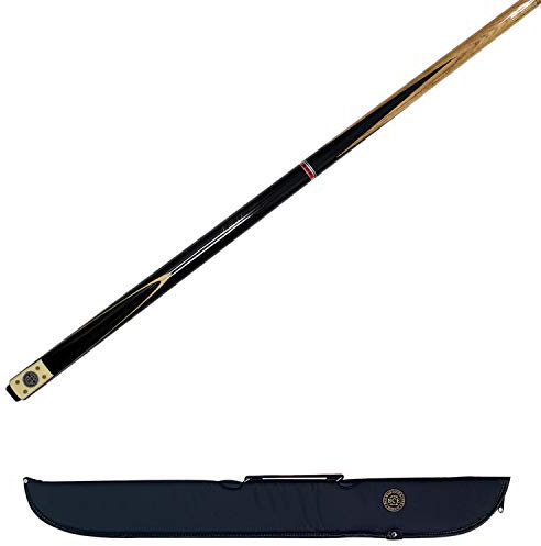 BCE Unisex-Adult Christophe Lambert English Pool Cue Snooker, Black, 145cm