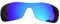 SOODASE Para Oakley Antix Gafas de sol Azul Lentes de repuesto polarizadas