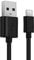 CELLONIC® Camera USB Cable Replacement for Fuji FujiFilm X-T3 FujiFilm X-T30 FujiFilm GFX 50R GFX100 Charger 1m Lead Fast Charging Data Cable 3A File Transfer - Black