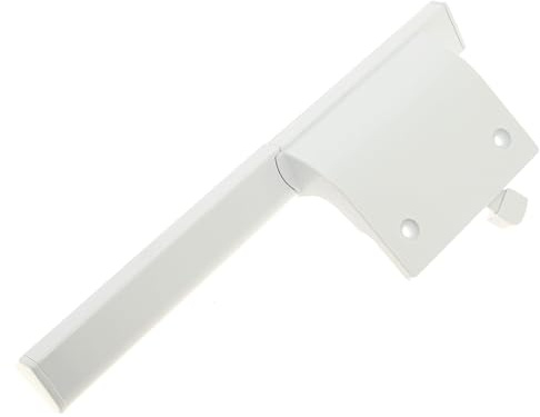 Whirlpool 480132101544 - Manilla de puerta moderna de aleación de acero, color blanco