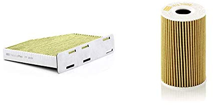 Original MANN-FILTER Innenraumfilter FP 2939 – FreciousPlus Biofunktionaler Pollenfilter – Für PKW & Ölfilter HU 7008 Z – Ölfilter Satz mit Dichtung/Dichtungssatz – Für PKW