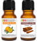 Set Naranja y Canela Bio Aceite Esencial 100% Puro - Uso Alimentario Terapeutico Cosmetico Aromaterapia - Laborbio