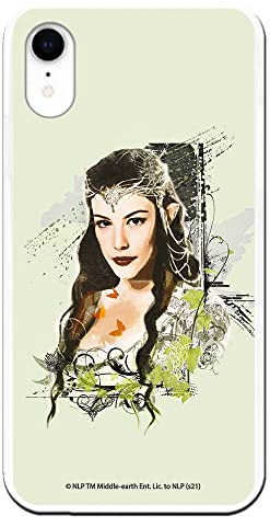 Personalaizer Original Schutzhülle kompatibel mit iPhone XR mit einem LOTR Arwen Design