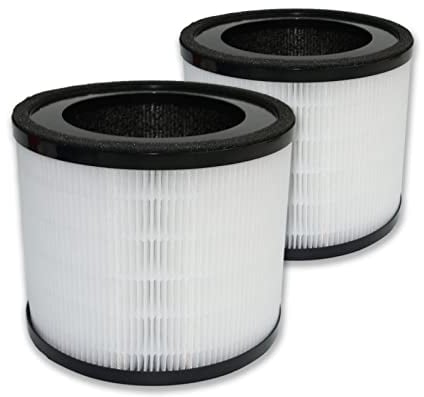 PUREBURG Replacement True HEPA Filters Compatible with Dimplex DXBRVAP5 Brava 5 Stage Air Purifier,H13 3-Stage Filtration 2-Pack