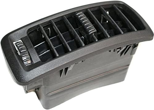 ATU Rejilla Negras Ventilación Difusor Calefacción Compatible para Trafic II, Vivaro A, Primastar 2002-2014 OE: 7701054458, Negro