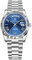 Pagani Design Herrenuhren, 36mm automatische mechanische Edelstahl 100M wasserdichte Luxus-Armbanduhr für Männer, doppelte Datumsanzeige Saphirglas Zifferblatt (Dunkelblau - H1752)