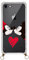 Case for iPhone 7-8 -SE -SE 2022 Official Lilo & Stitch Kiss Pendant Transparent to Protect Your Mobile. Choose the Type of Case You Like with Official Disney License