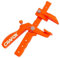 CRAFOX® Fliesen Nivelliersystem Zubehör | 1x Zange | leichtes und robustes Tool aus Metall mit hartem Kunststoff ummantelt | Fliesenleger Verlegehilfe Werkzeug | geeignet für CRAFOX® Nivelierset