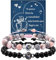 YELUWA Ich Liebe Dich 100 Sprachen Armbänder Paare Geschenke, Paare Armbänder Fernbeziehung Ihr Armband Valentinstag Süßesten Weihnachten Paare Geschenke Für Ihn Ihr Freund Freundin Männer Frauen ES
