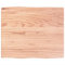 Massivholz Tischplatte Baumkante Massivholzplatte Baumkanten Holz Platte Ersatztischplatte Holzplatte für Heimwerker, Arbeitsplatten & Tische, 60x50x2 cm Massivholz Eiche Behandelt Baumkante