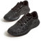 LUCKY STEP Women's Glitter Shoes Sparkly Lightweight Metallic Sequins Tennis Sneakers (Black, 7US-37EU-4UK)