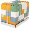Bouwblokken XXL Pastelkleuren, 45dlg.