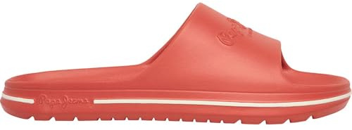 Pepe Jeans Herren Beach Slide M Flip-Flop, Orange Tangerine Orange, 10 UK