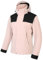 PADOLA Veste Femme mi Saison Veste imperméable Veste de Pluie Randonnée légère Softshell Respirant Coupe Vent Chic Trench Coat Poncho Cape Pluie Manteau Automne Hiver Printemps été (1 Rose, S)
