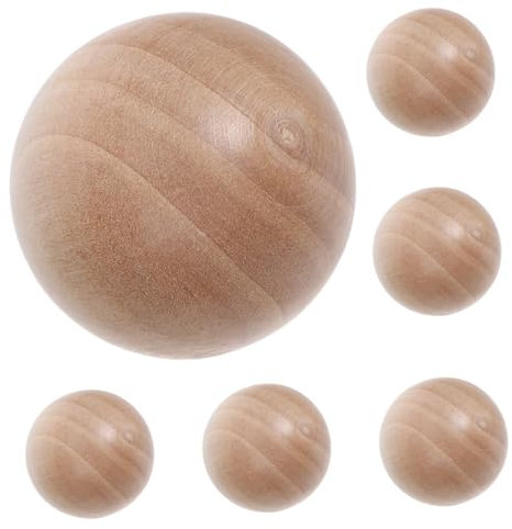 Cabilock 6pcs Natural Pine Wood Stoppers Wine Bottle Stopper for Empty Wine Bottles Reusable Decanter Plug