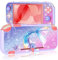 DLseego Housse Compatible avec Switch Lite,Pourpre de rêve Étui de Protection Rigide pour Switch Lite Coque Switch Lite avec 2 Capuchons de Poignée de Pouce,Violet