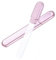 2Pcs Glass Nail File, Professional Nail Buffers, Double Sided Crystal Nails Files for Home Salon (Pink)