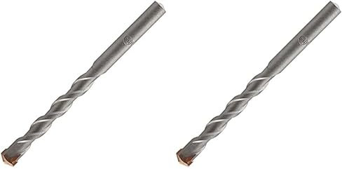 wolfcraft Broca para hormigón con filo de carburo de tungsteno, Ø 6 mm I 7746010 I Para taladrar hormigón, piedra natural y piedra artificial (Paquete de 2)