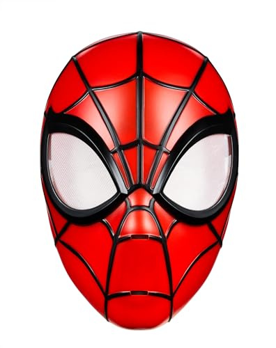 Spirit Halloween Marvel Classic Spider-Man Half Mask | Officially licensed | Superhero Cosplay | Halloween Mask