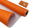 Rouleau de papier cadeau d'anniversaire, 43 cm x 9 m, kraft orange recyclable, pour anniversaire, mariage, baby shower, décoration de fête