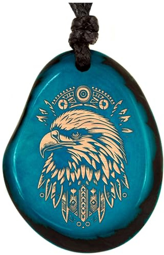 Amarumi Handgefertigter Anhänger aus Taguanuss – Symbol für Lebensfreude, Harmonie & Naturverbundenheit | Indianischer Schmuck