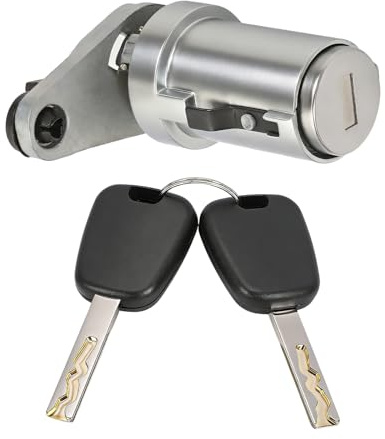 Fraylis Serrure Porte Avant Gauche pour 307 2001-2008 9170 JK 9170 R4 9170 R6 Barillet Serrure Porte Avec 2 Clés 9170.JK 9170.R4 9170.R6