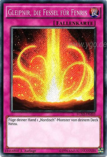 LC5D-DE203 Gleipnir, die Fessel für Fenris 1. Auflage im Set mit original Gwindi Kartenschutzhülle