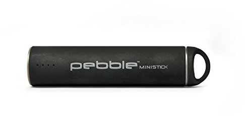 Veho Pebble Ministick Portable Power Bank | 1,800mAh | Battery Pack | Black (VPP-101-BL)