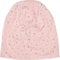 styleBREAKER Damen Beanie Mütze mit edler Strass-Nieten Applikation, Longbeanie Slouch 04024037, Farbe:Apricot meliert/Used Look