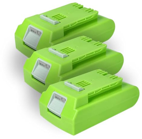 vhbw 3X Batteries Remplacement pour Alpina 270401020, BT 4024 pour Outil électrique (2000 mAh, Li-ION, 24 V)