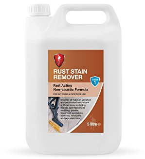 LTP Rust Stain Remover - Fast Acting Non-caustic Formula. Specially formulated to eliminate surface rust stains from various outdoor surfaces (5L)