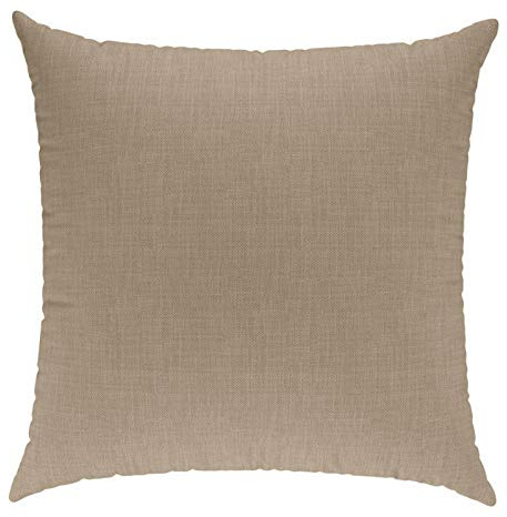 sunnypillow Palettenkissen mit abnehmbarem Bezug Kaltschaum Palettenauflage Palettenpolster Palettensofa Sitzkissen Rückenlehne Indoor Outdoor Kissen 40x40cm Sandfarben