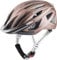ALPINA HAGA - Stoßabsorbierender, Sicherer & Optimal Anpassbarer Urban Fahrradhelm Mit Integriertem LED-Licht Für Erwachsene, Rose matt, M (55-59 cm)