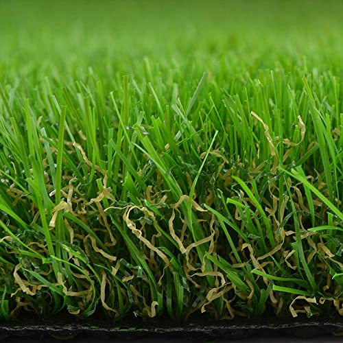 Floordirekt Premium Kunstrasen Vita | Rasenteppich | Rollrasen | Hochflor | Polhöhe: 40 mm | Robust & UV-stabil | Kunststoffrasen | Garten-Rasen | Rasen für Balkon, Terrasse & Garten (100 x 100 cm)