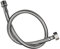DOJA Industrial | Latiguillo de Grifo Flexible | Hembra/Macho | PACK 2 | H 3/8 - M 10 x 100 | 35 cm de Longitud | Manguera para Grifo o Ducha de Acero Inoxidable | Flexo para lavabo, grifos, cocina