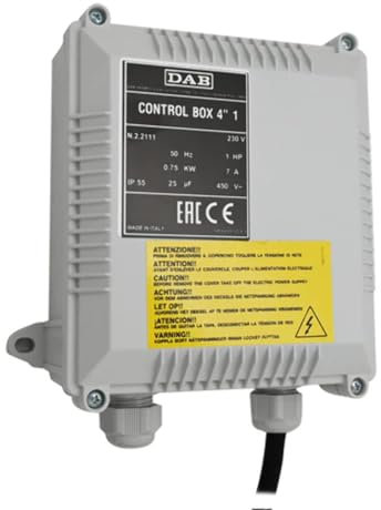 QUADRO ELETTRICO PER SOMMERSA 1 Hp 25 uF