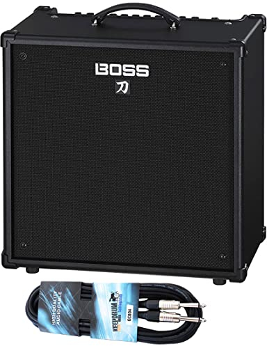Boss Katana 110 Bass Verstärker Combo + keepdrum Klinkenkabel