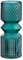 GILDE Vase Pintu Glas grün 40491, Höhe 25 cm