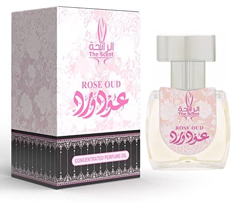 Rose Oud CPO – 20ML by The Scent – Concentrated Perfume Oil For Unisex, Long-Lasting Attar Fragrance