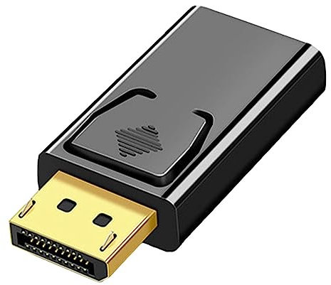 EXBERT DP to HD is adapter, USB to HD Adapter, HD Charging Adapter, DP to HD Adapter for Monitor, Display Port to HD Male Female Adapter Converter Cable DP to HD, 4K60hz DisplayPort to HD Cable