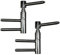 SN-TEC Türband Set Variant V 5450 steigendes Band automatisch hebend, 2-teilig für Holztüren mit Holzzargen, Rolle 15mm, Stift 8mm (DIN LINKS (2 Stück))