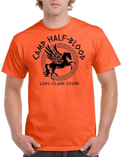 the Fan Tee Camiseta de Hombre Percy J Dioses griegos Zeus Jupiter Ares Half Blood Camp 001