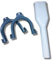 Kit De 2 Crosses De Vidange + 1 Double Tube D'évacuation Pour Tuyau De Vidange Compatible Avec Lave Linge Et Lave Vaisselle