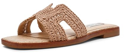 Steve Madden Women's Hadyn Sandal, Natural, 5 UK