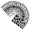 DRESSOOS 20 Blätter Aufkleber mit Kuh-Print Aufkleber mit Kuhflecken Bastelaufkleber Kuh-Druck-Aufkleber Scrapbooking Sticker Scrapbook Stickers Kuh-Wand- Aufkleber für Notizbuch Black